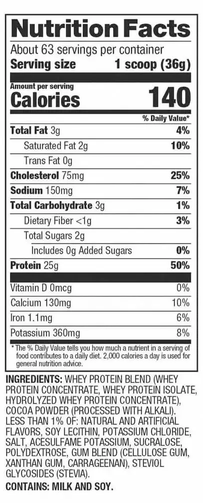 Dymatize-Elite-100-Whey-Rich-Chocolate-2.3kg-Facts Dymatize-Elite-100-Whey-Rich-Chocolate-2.3kg-Facts